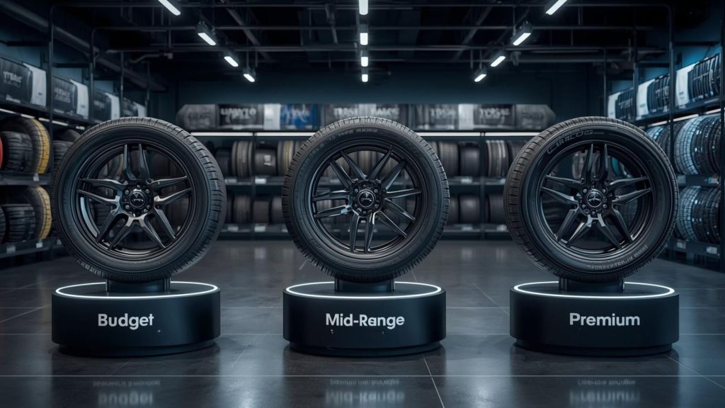 Tyre fitting options in Wellingborough with garage, mobile service and tyre delivery